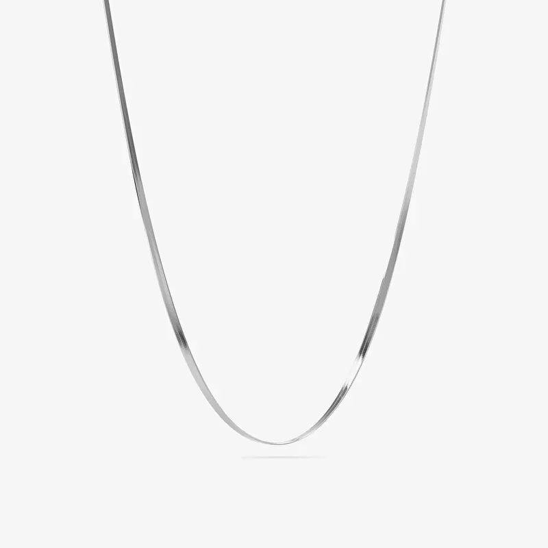 FURIOSA® Tiny Snake Chain Necklace Silver