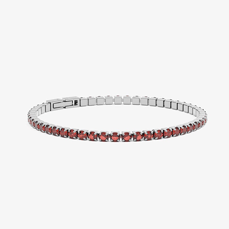 FURIOSA® Tennis Bracelet - Cherry Silver