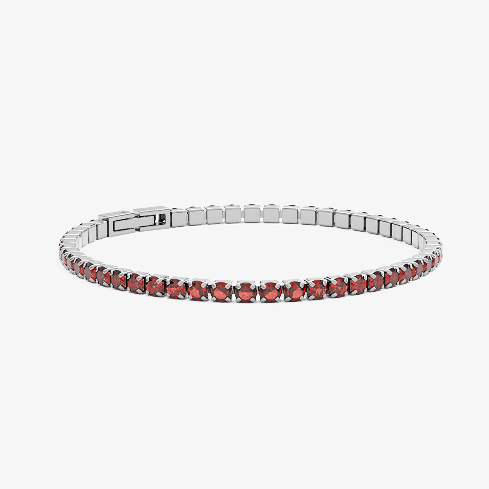 Ostatní doplňky FURIOSA® Tennis Bracelet - Cherry Silver
