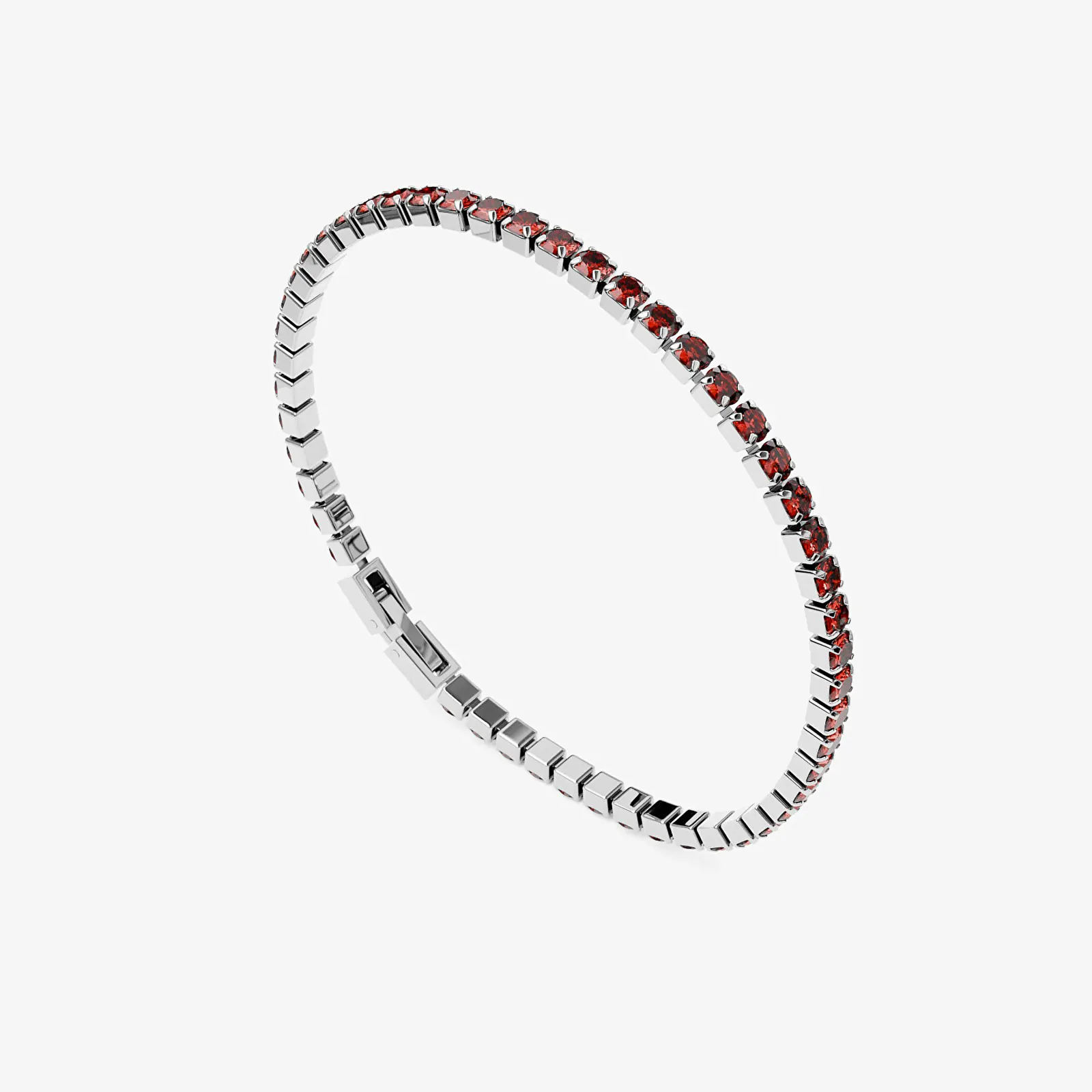 Ostatní doplňky FURIOSA® Tennis Bracelet - Cherry Silver
