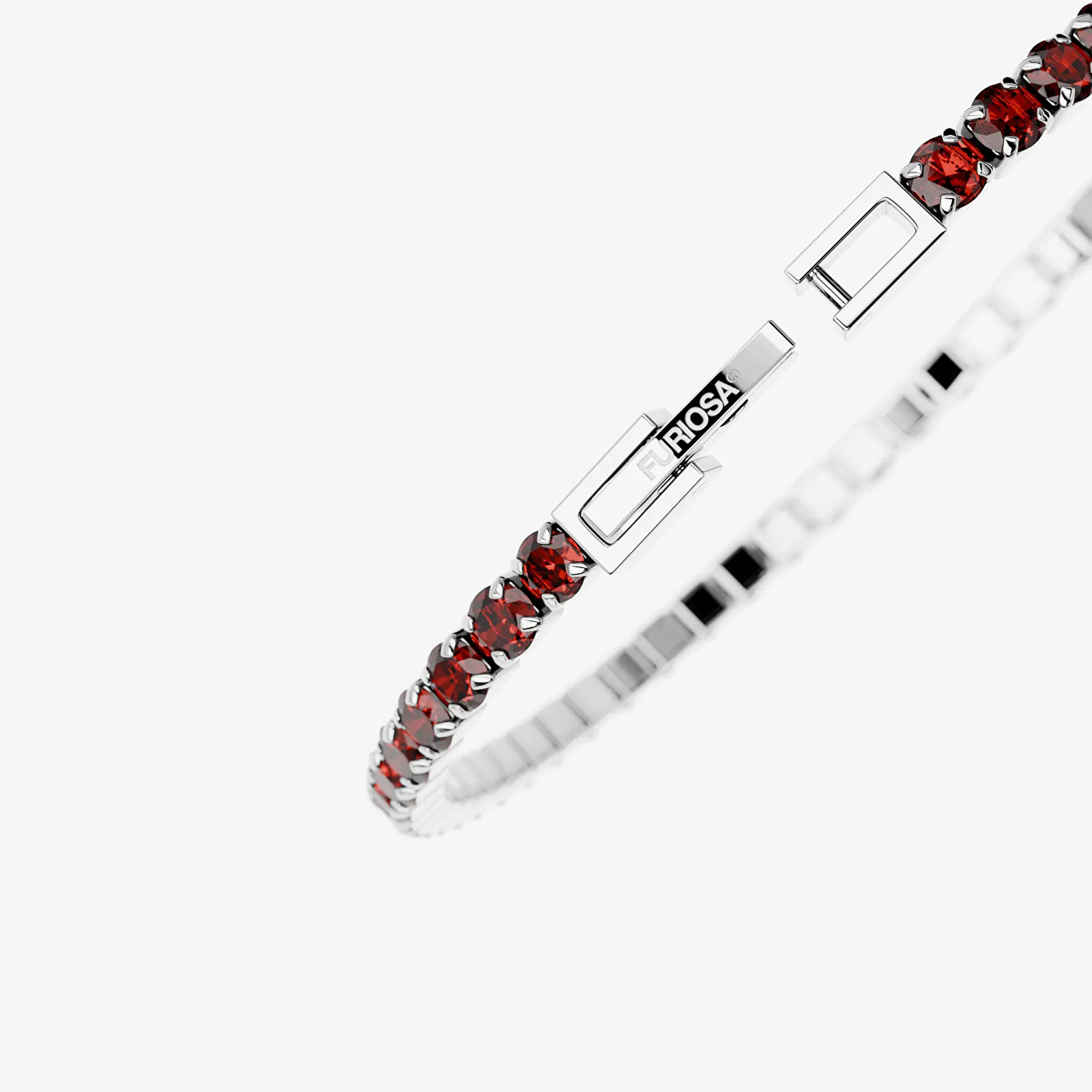 Ostatní doplňky FURIOSA® Tennis Bracelet - Cherry Silver