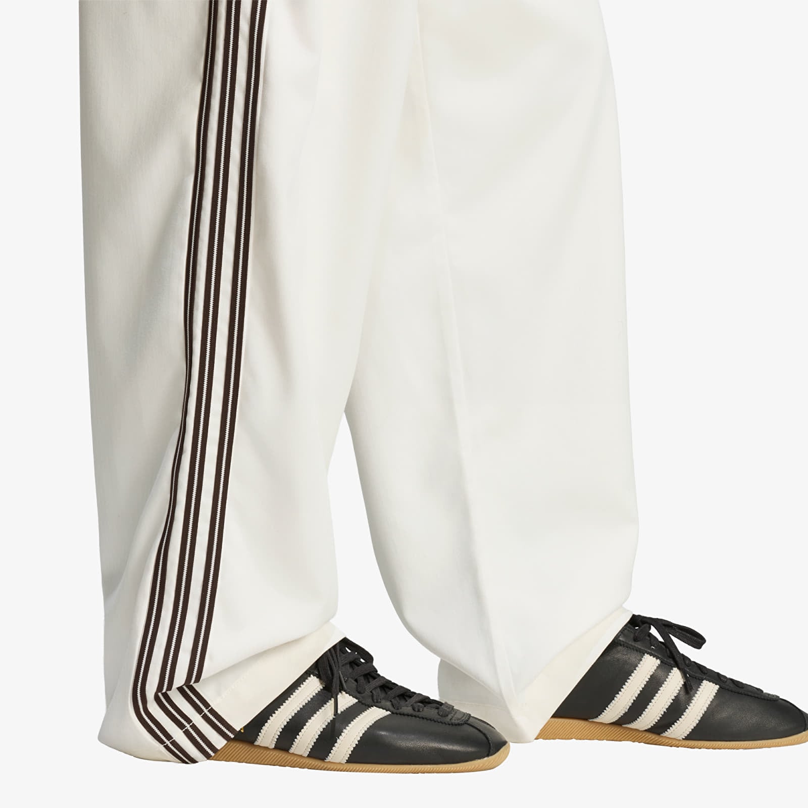 Miesten housut adidas Firebird Tailored Trousers Cloud White