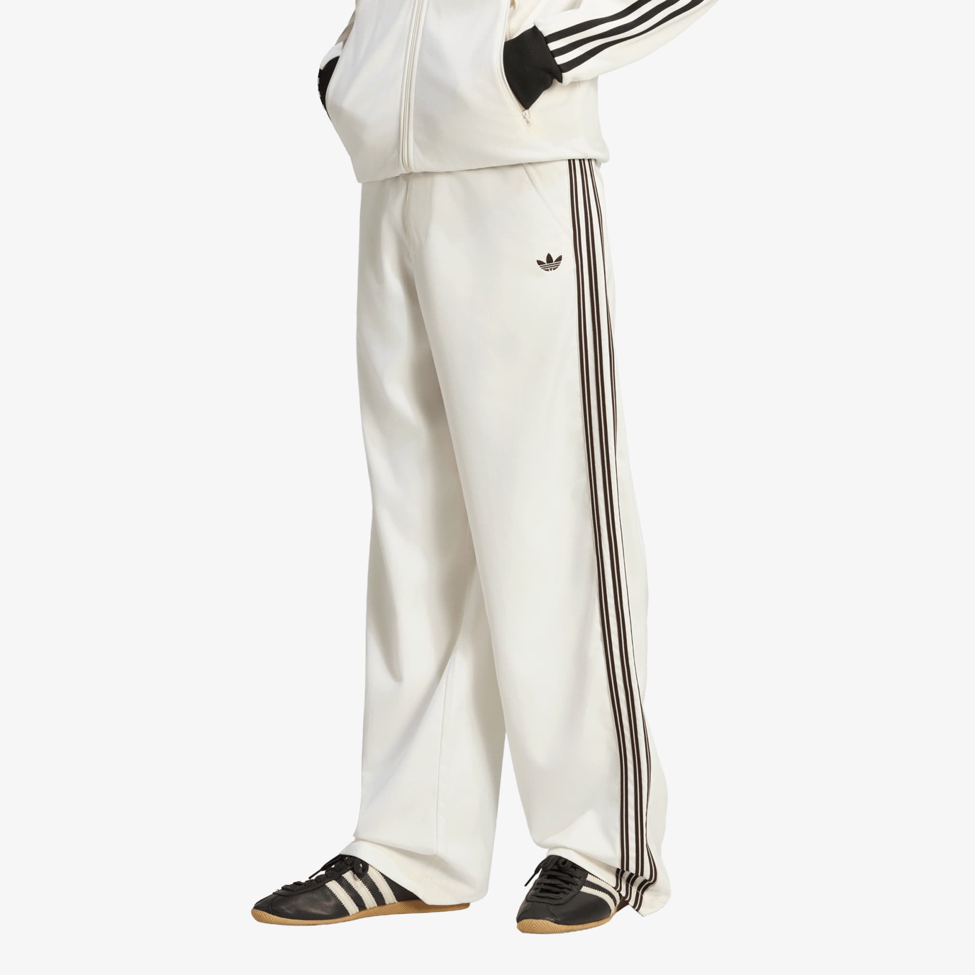 Панталони adidas Firebird Tailored Trousers Cloud White 38