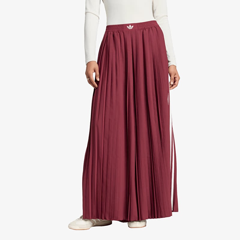 adidas Pleated Track Pants Shadow Red