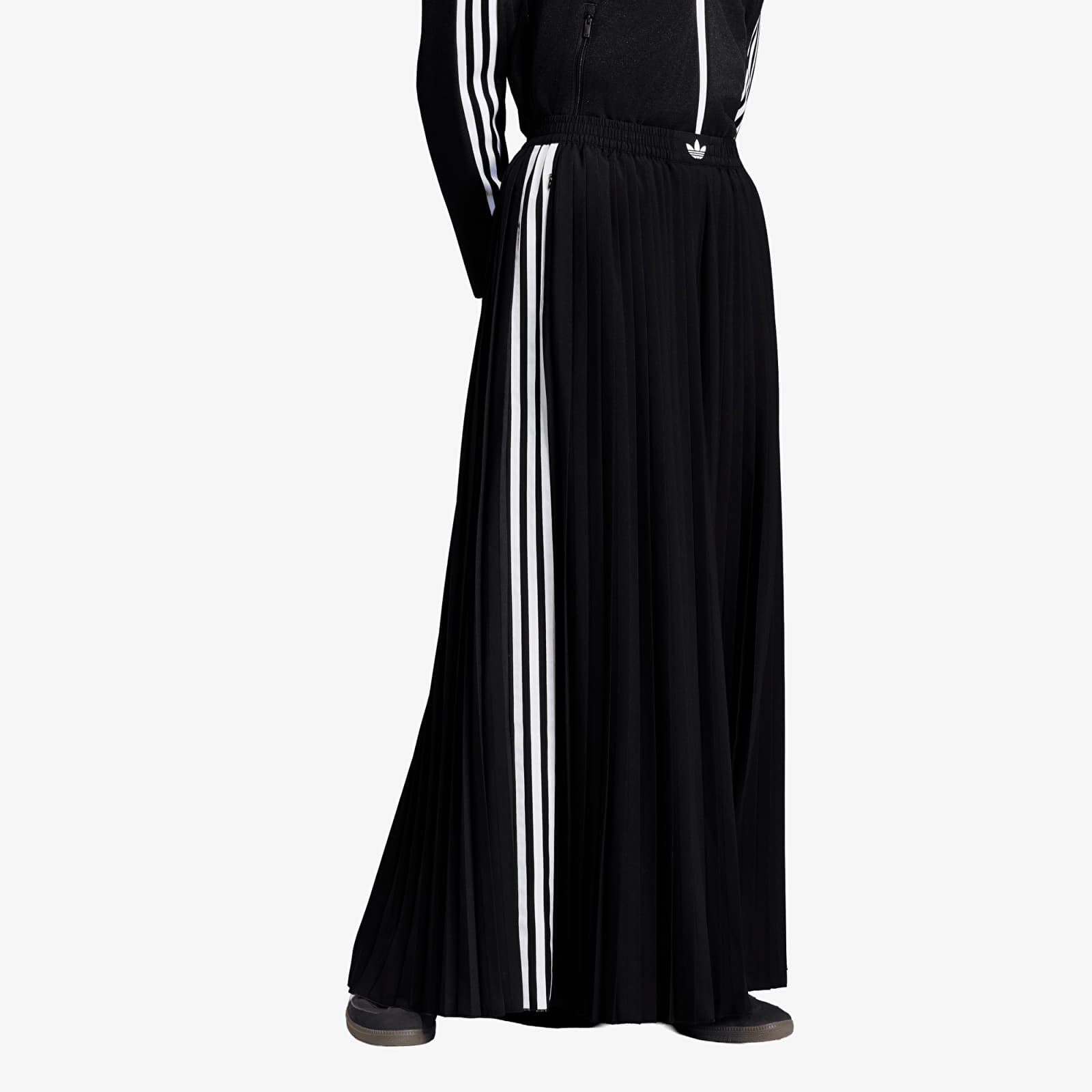 Women's Trousers adidas Pleated Track Pants Black