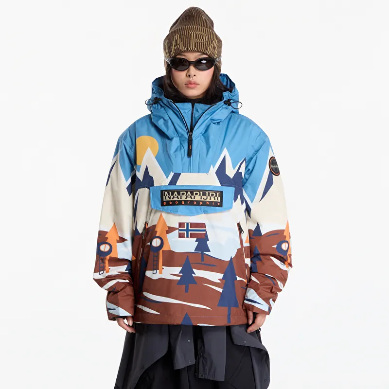 Jacket Napapijri Rainforest Next Anorak Jacket Multicolour
