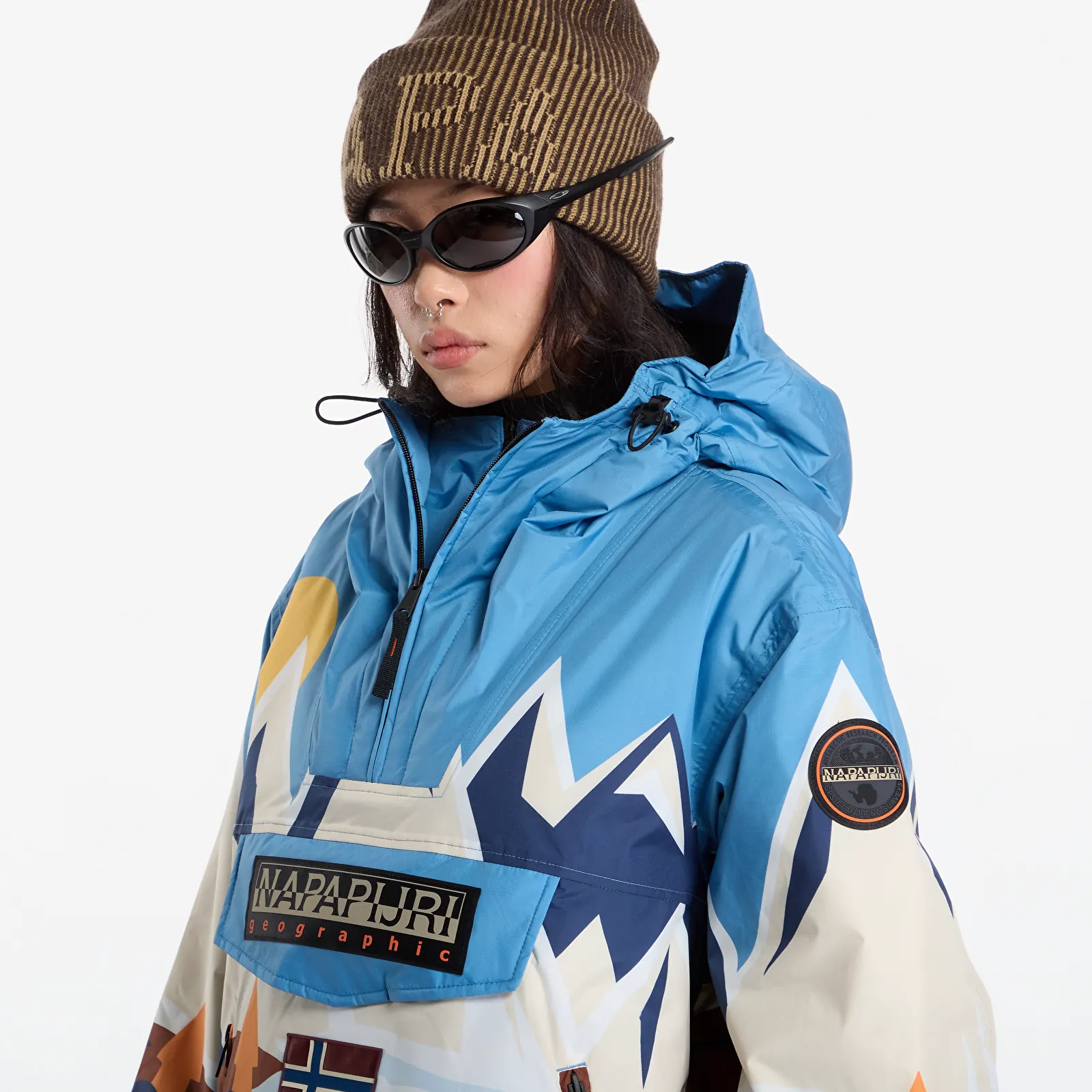 Pánské bundy Napapijri Rainforest Next Anorak Jacket Multicolour