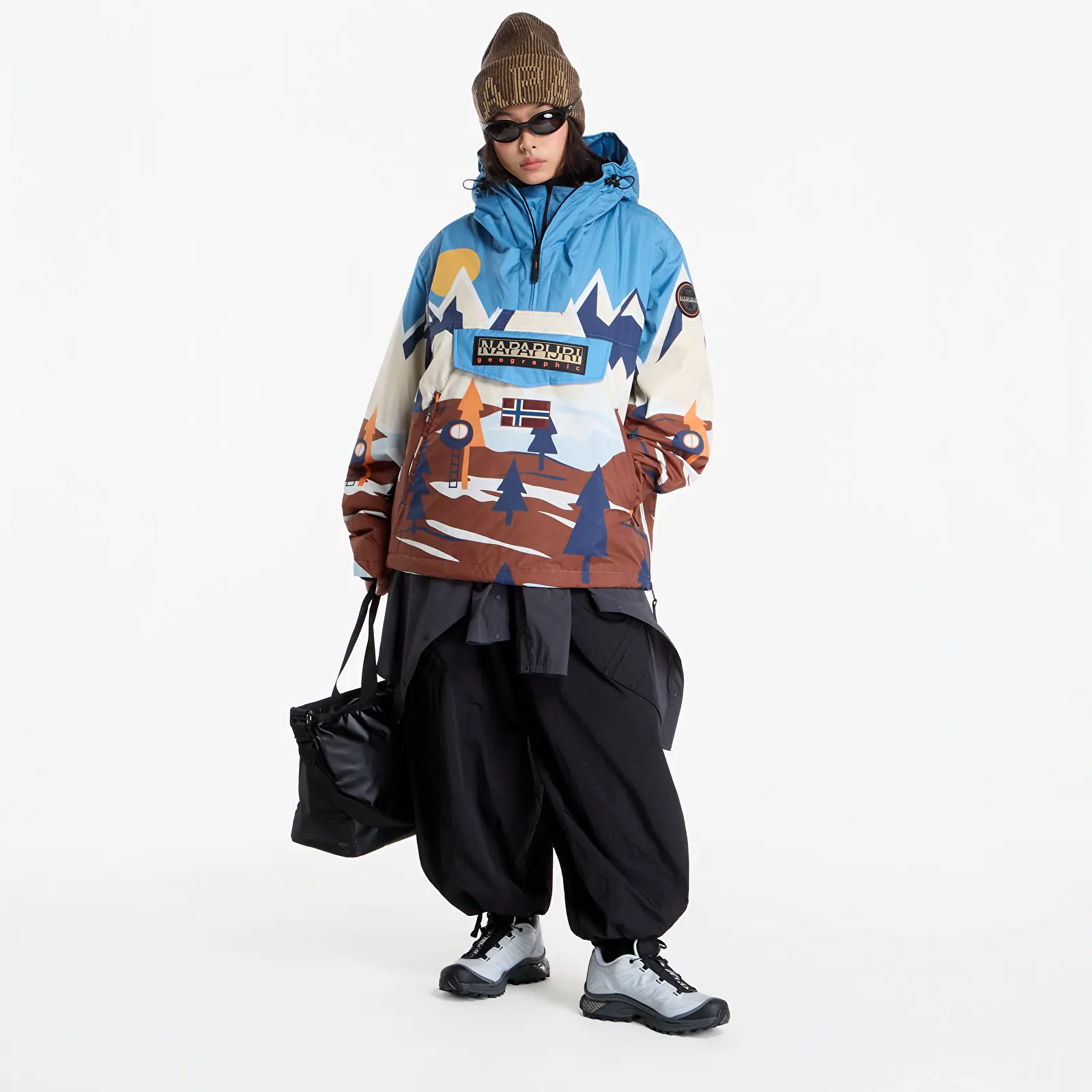 Pánské bundy Napapijri Rainforest Next Anorak Jacket Multicolour
