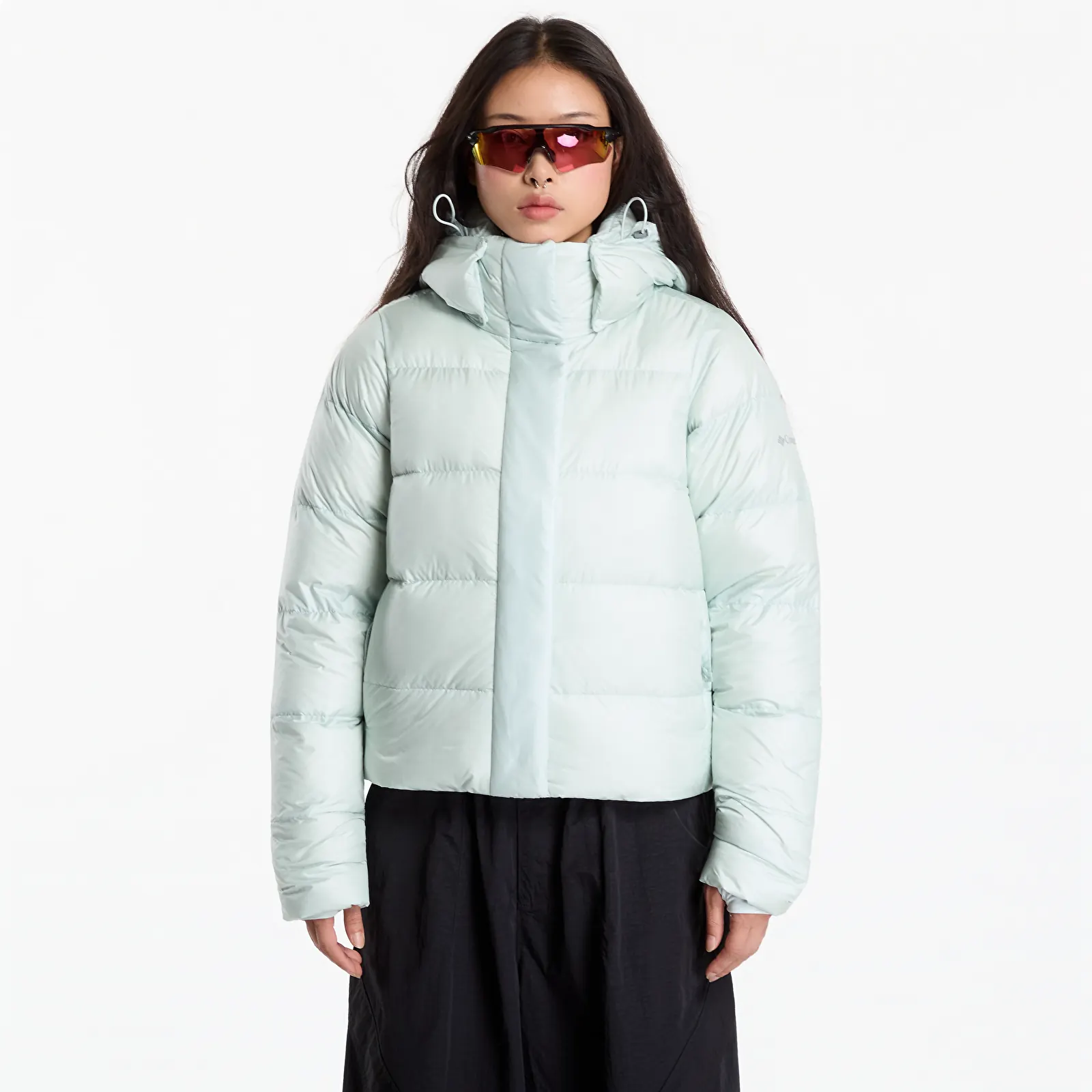 Women's Down Jackets Columbia Amaze Puff™ Hooded Jacket Tea Light Pearl Shine