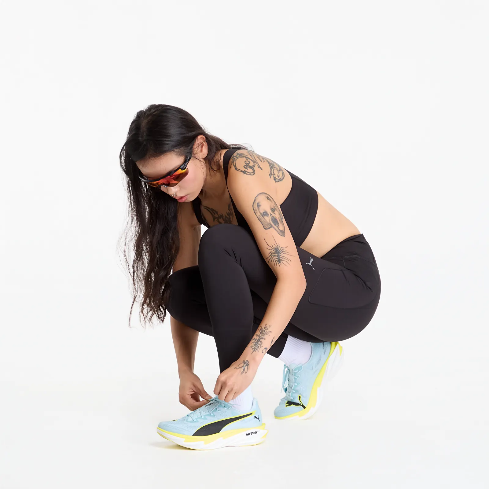 Women's Leggings Puma W Pwrmode 7/8th Tight Puma Black