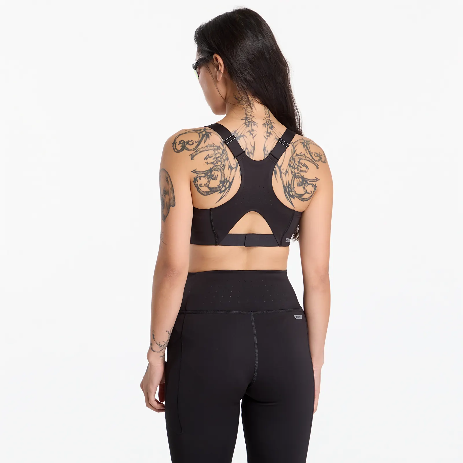 Ženski grudnjaci Puma Pwrmode Bra - High Puma Black