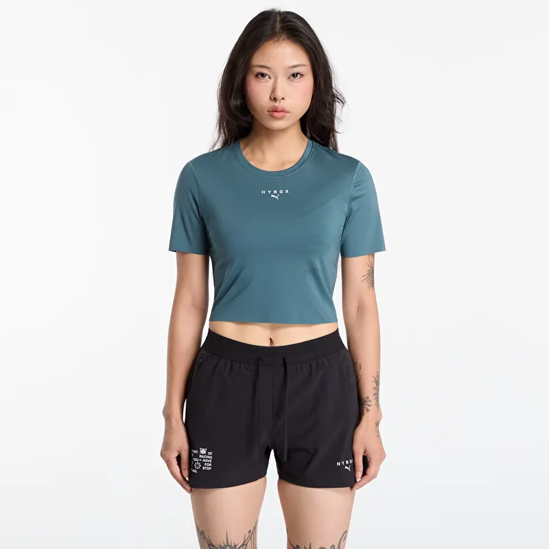 T-paita Puma X Hyrox Pwrmode Crop Tee Herb Garden