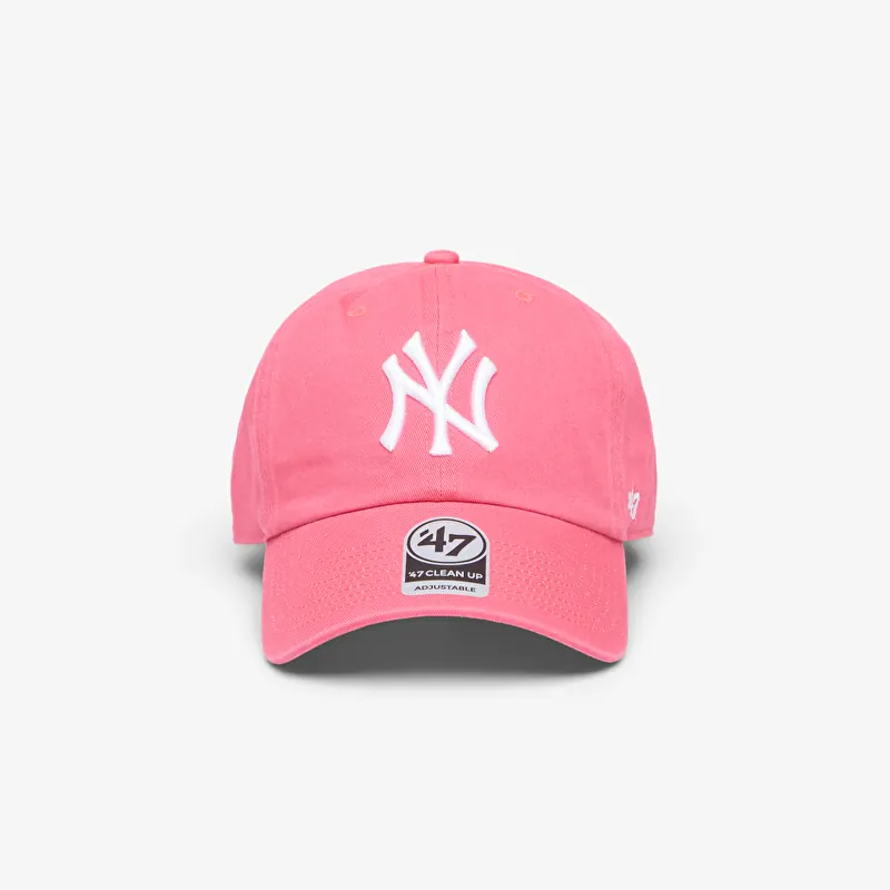 Čiapka '47 Brand MLB Clean Up New York Yankees Cap Pink