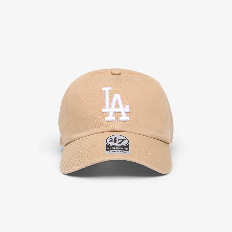 Czapka '47 Brand MLB Clean Up Los Angeles Dodgers Cap Khaki