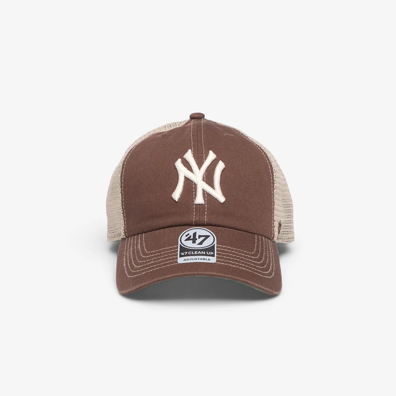 Șepci pentru bărbați '47 Brand MLB Clean Up Trawler New York Yankees Cap Brown