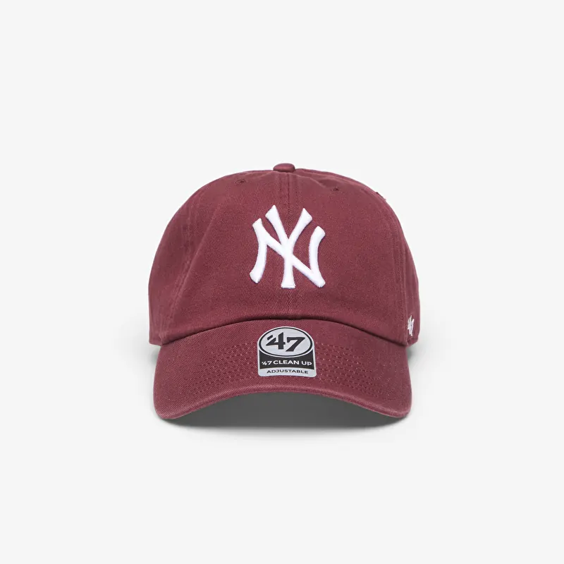 Mütze '47 Brand MLB Clean Up Tonal New York Yankees Cap Burgundy