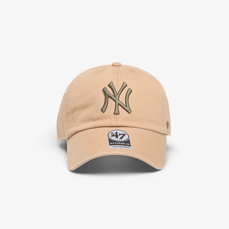 Czapka '47 Brand MLB Clean Up Contrast New York Yankees Cap Khaki