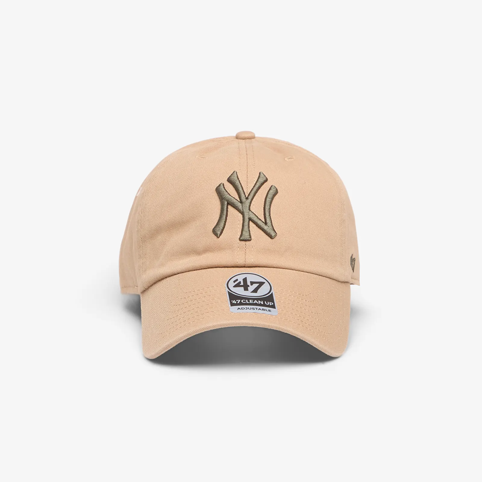 Men's caps '47 Brand MLB Clean Up Contrast New York Yankees Cap Khaki