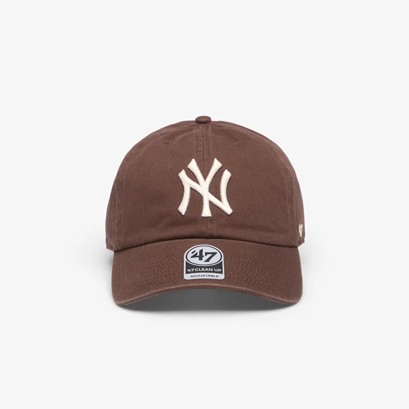 Czapka '47 Brand MLB Clean Up Contrast New York Yankees Cap Brown