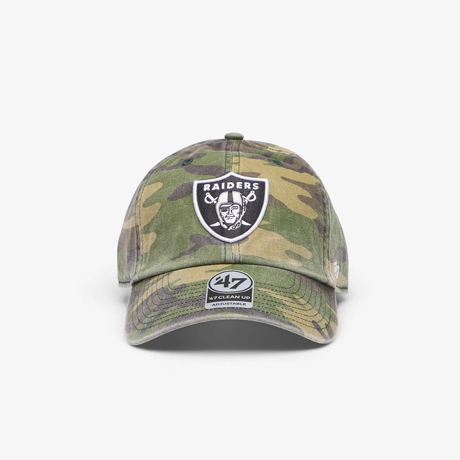 Kasketter til mænd '47 Brand NFL Clean Up Las Vegas Raiders Cap Camo
