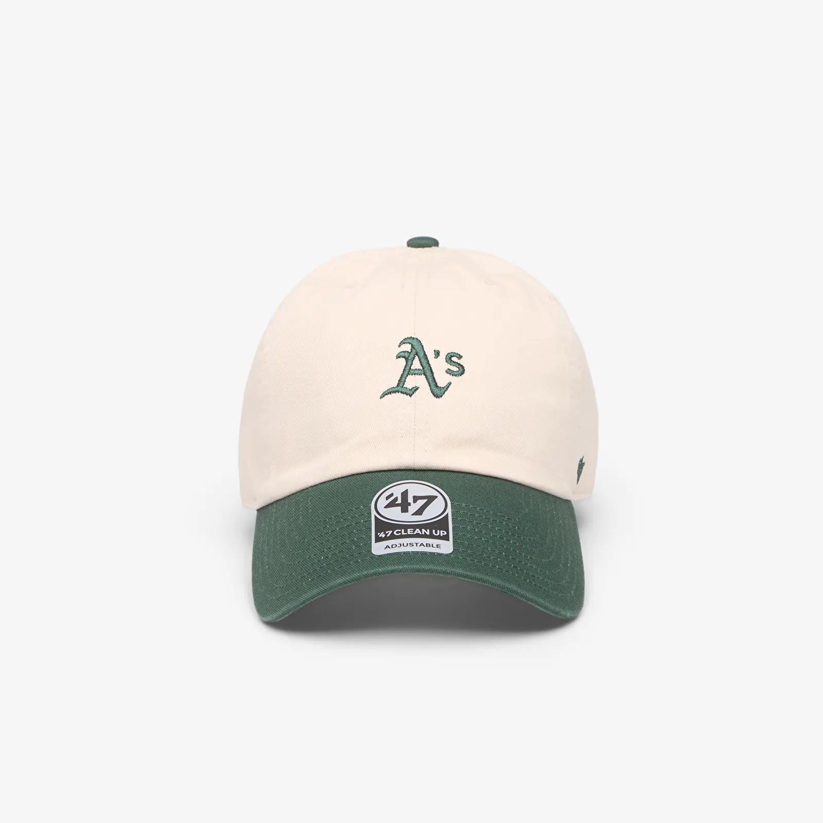 Pánske čiapky '47 Brand MLB Clean Up Base Runner Oakland Athletics Cap Natural