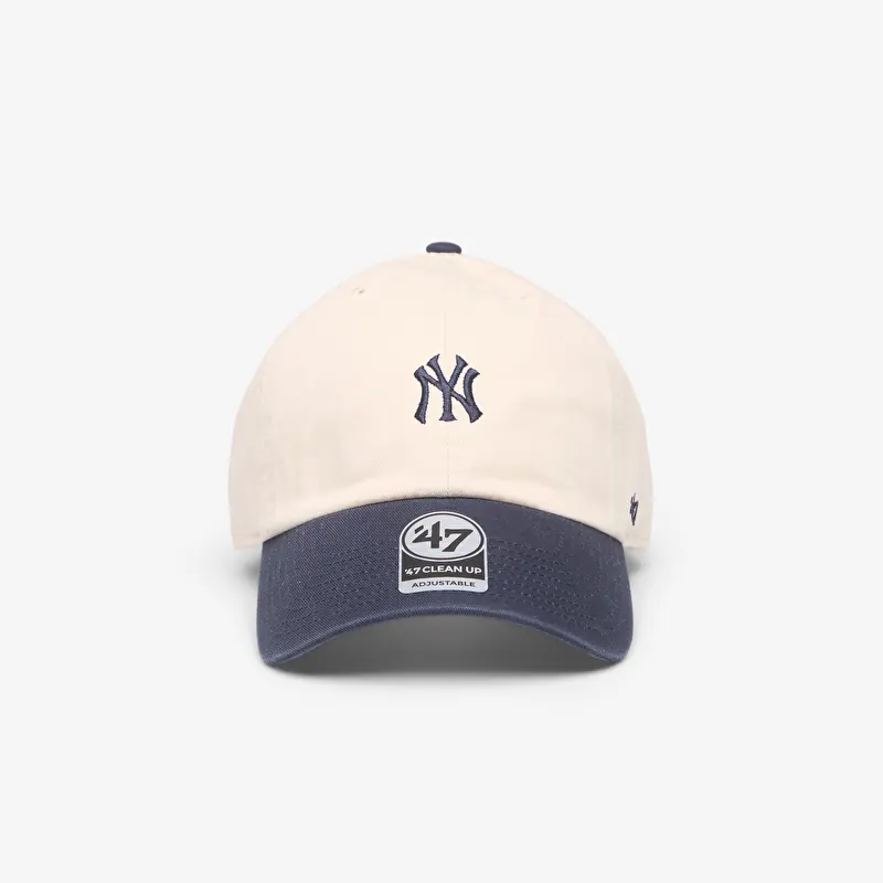 Čiapka '47 Brand MLB Clean Up Base Runner New York Yankees Cap Natural