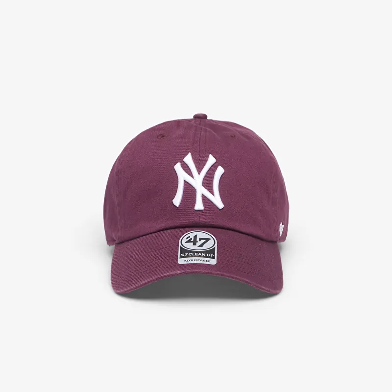 Cap '47 Brand MLB Clean Up New York Yankees Cap Plum