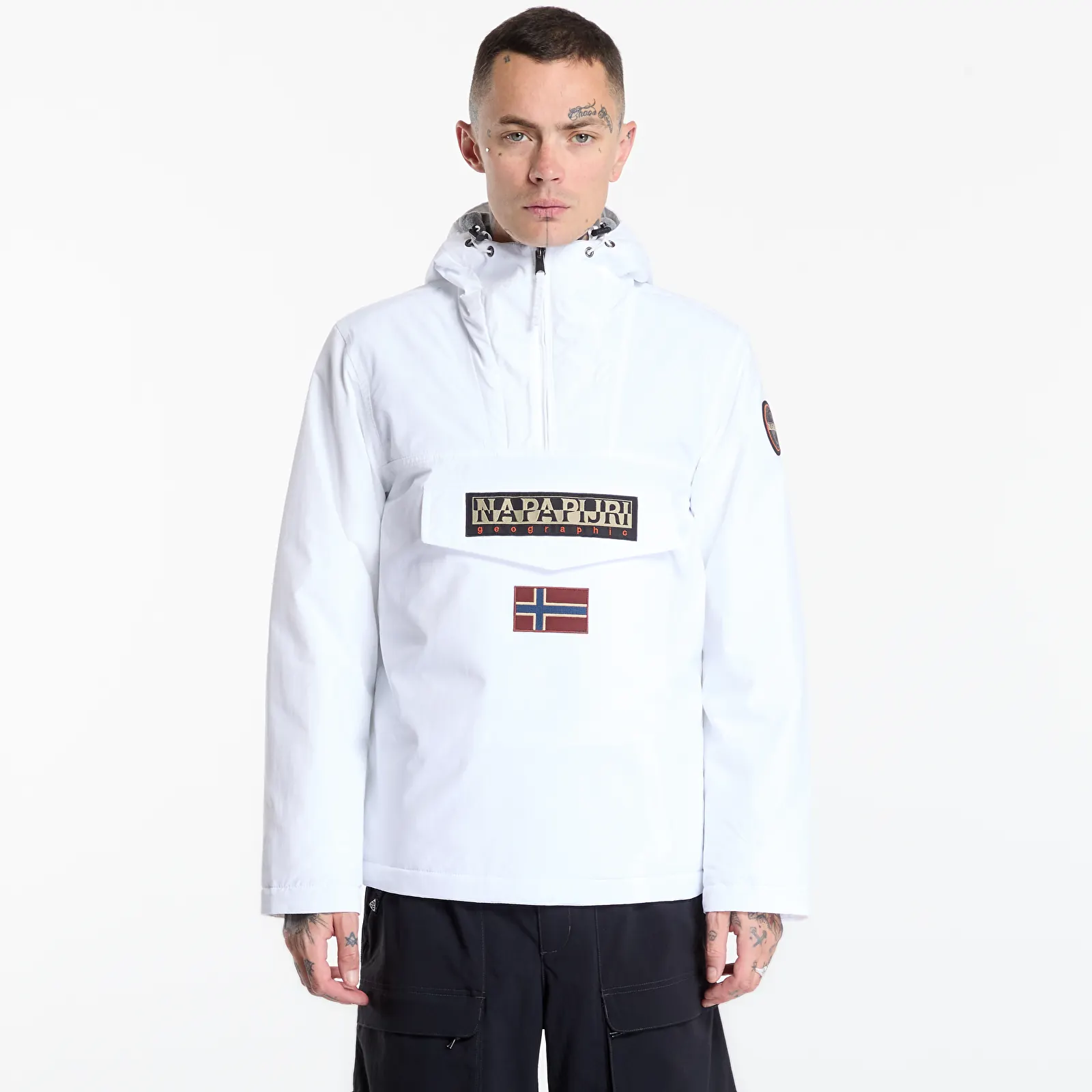 Pánské parky Napapijri Rainforest Winter 3 Jacket Brightwhite