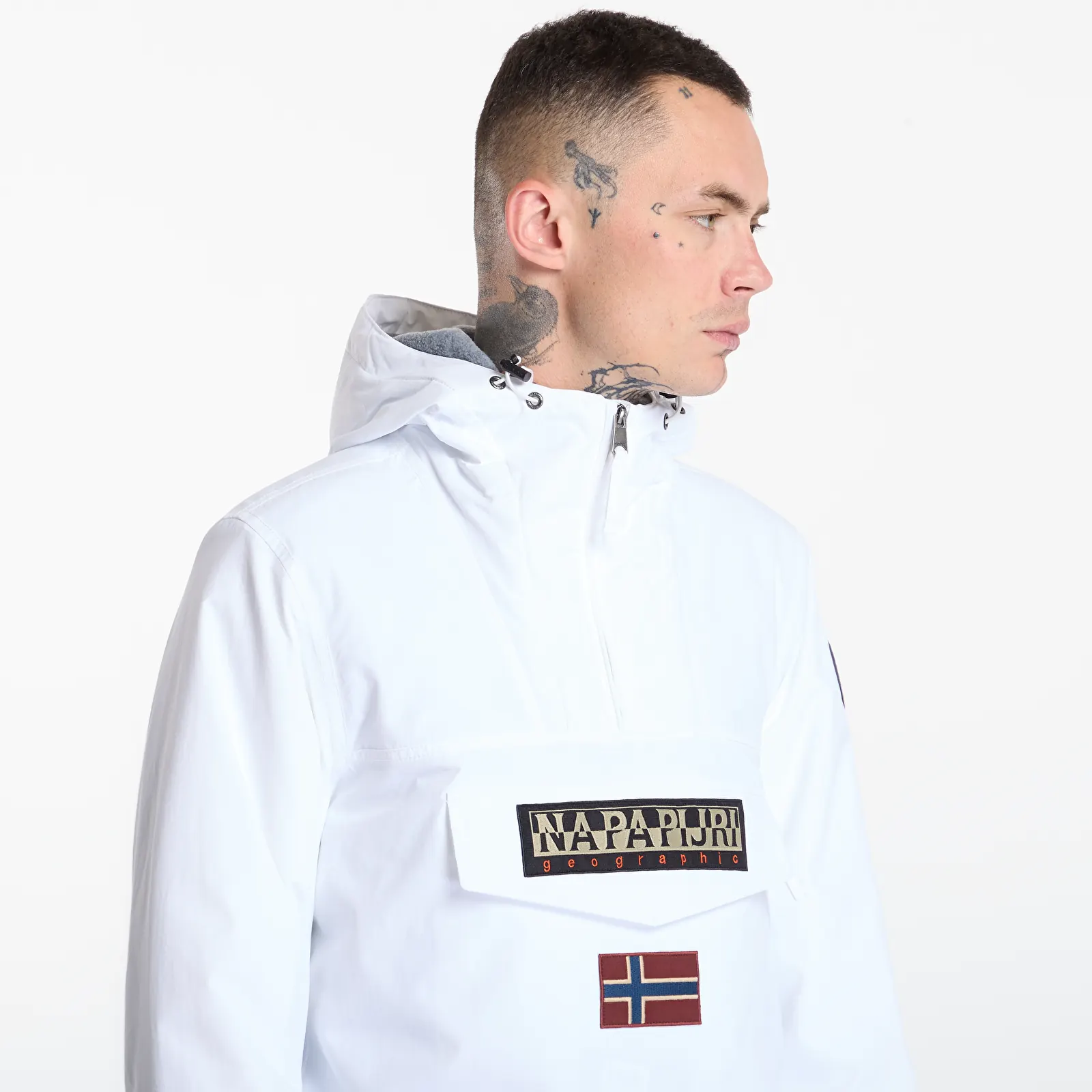 Pánské parky Napapijri Rainforest Winter 3 Jacket Brightwhite