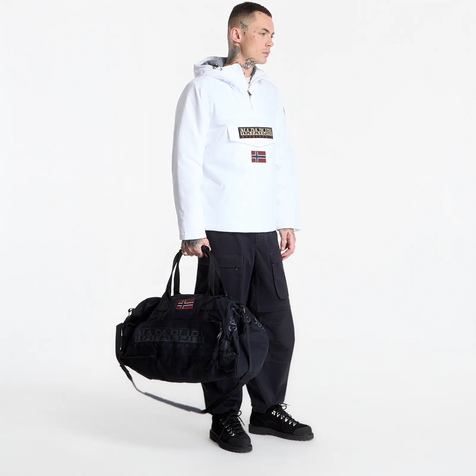 Pánské parky Napapijri Rainforest Winter 3 Jacket Brightwhite