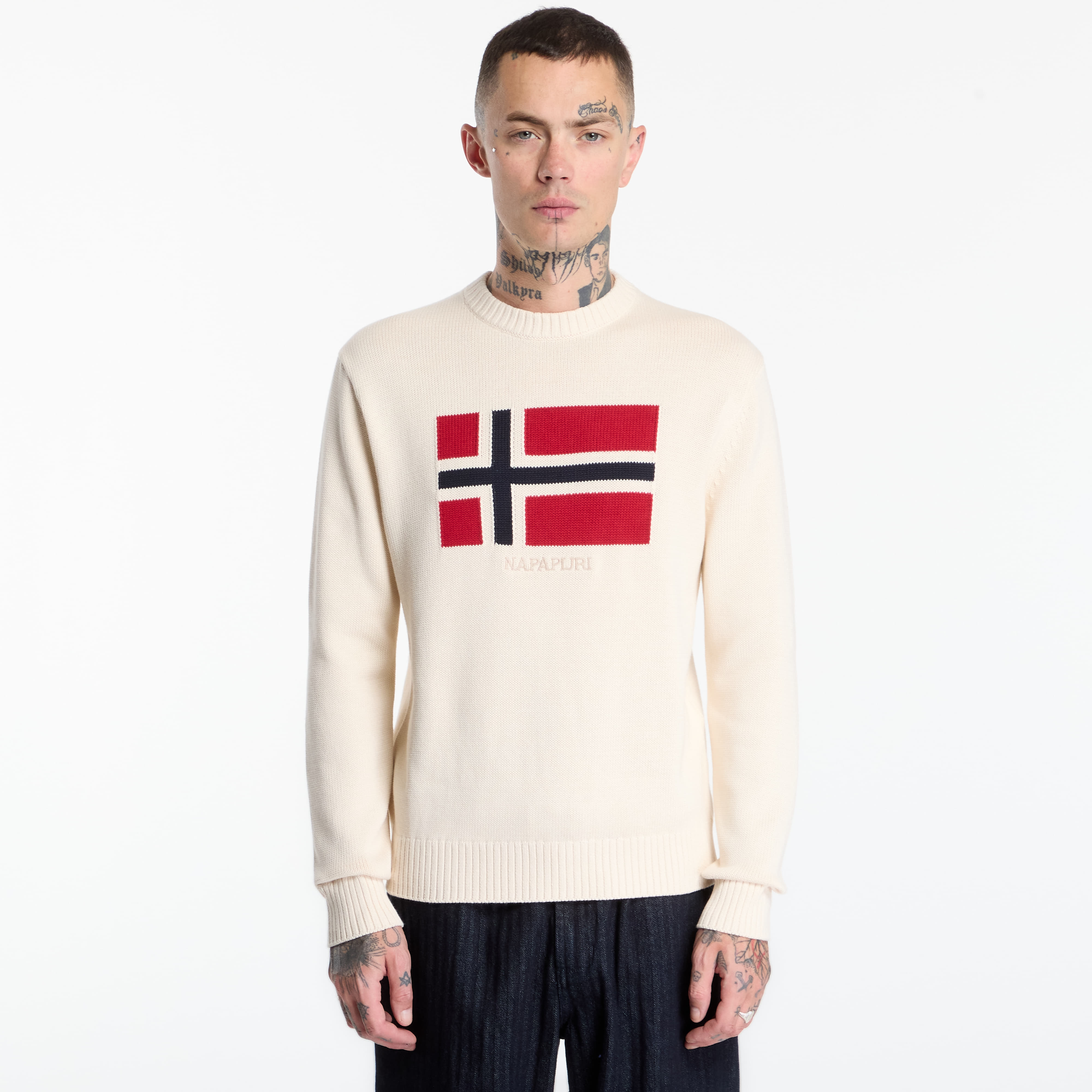 Пуловер Napapijri Pullover Mura Beige Dimity S