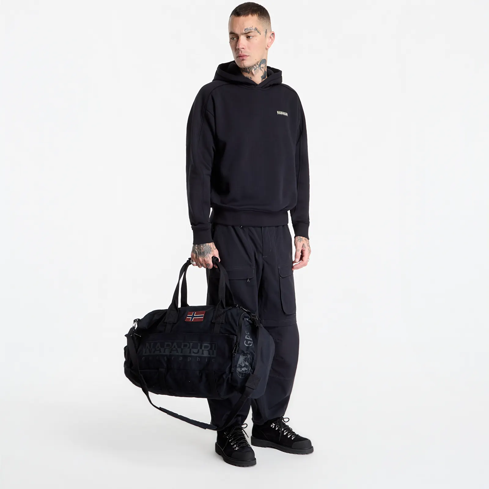 Men's sweatshirts Napapijri B-Teza Hoodie Black Beauty