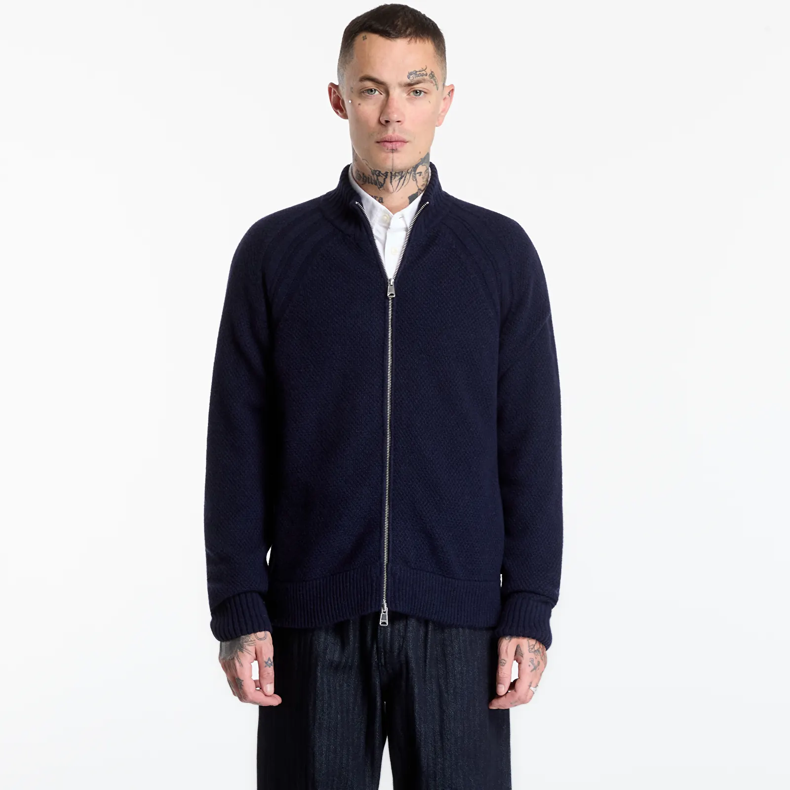 Férfi pulóverek Napapijri D-Tauern Full-Zip Blu Marine