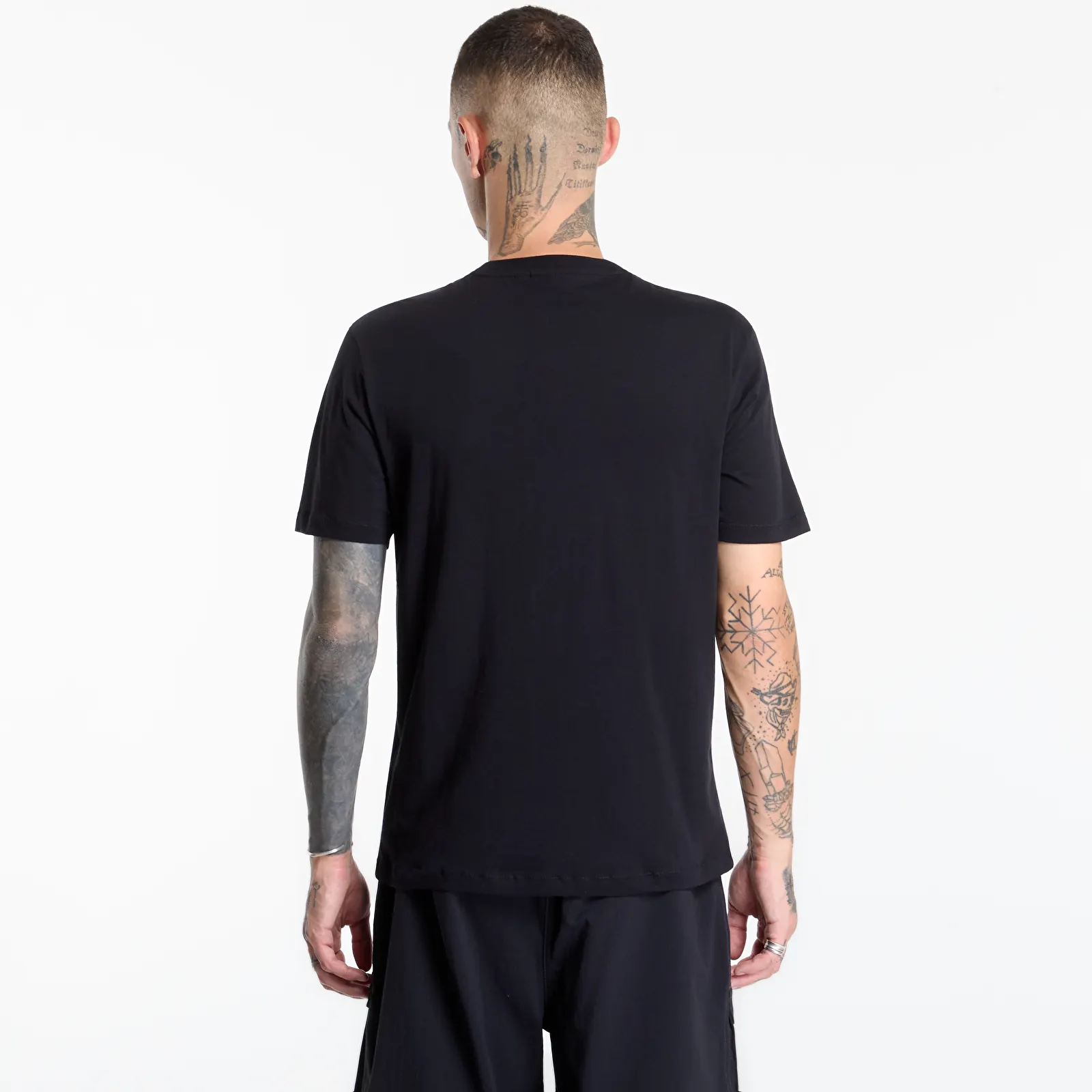 Moške majice  Napapijri Sunda Short-Sleeve T-Shirt Black Beauty