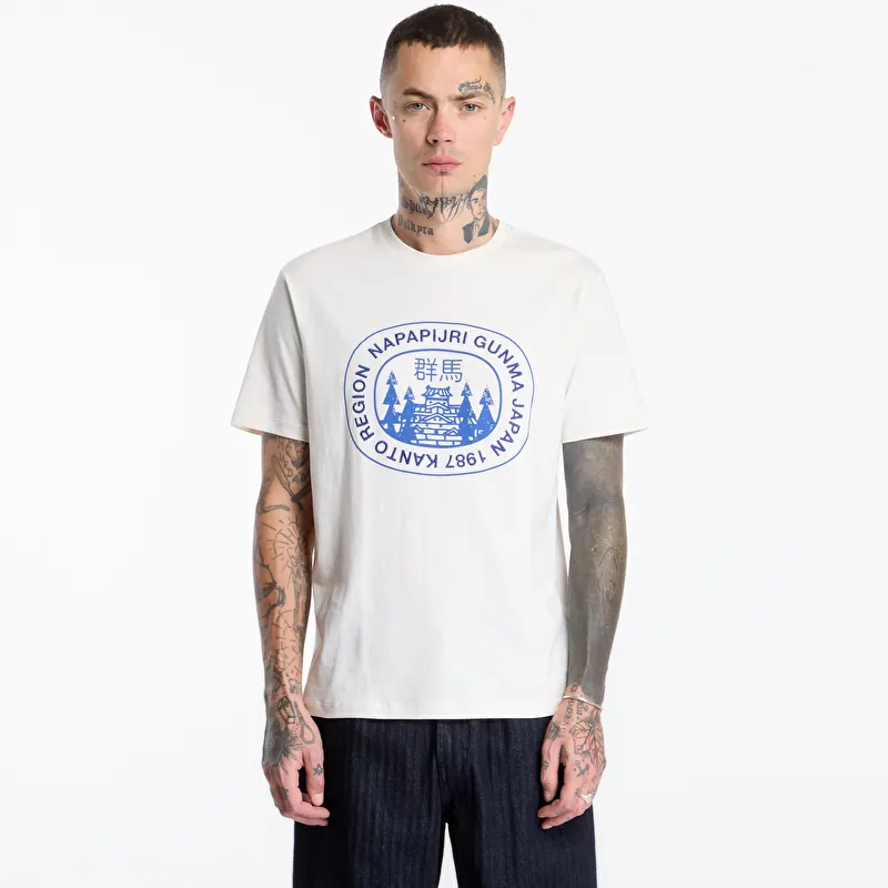 Tričko Napapijri S-Sunda Short-Sleeve White Whisper