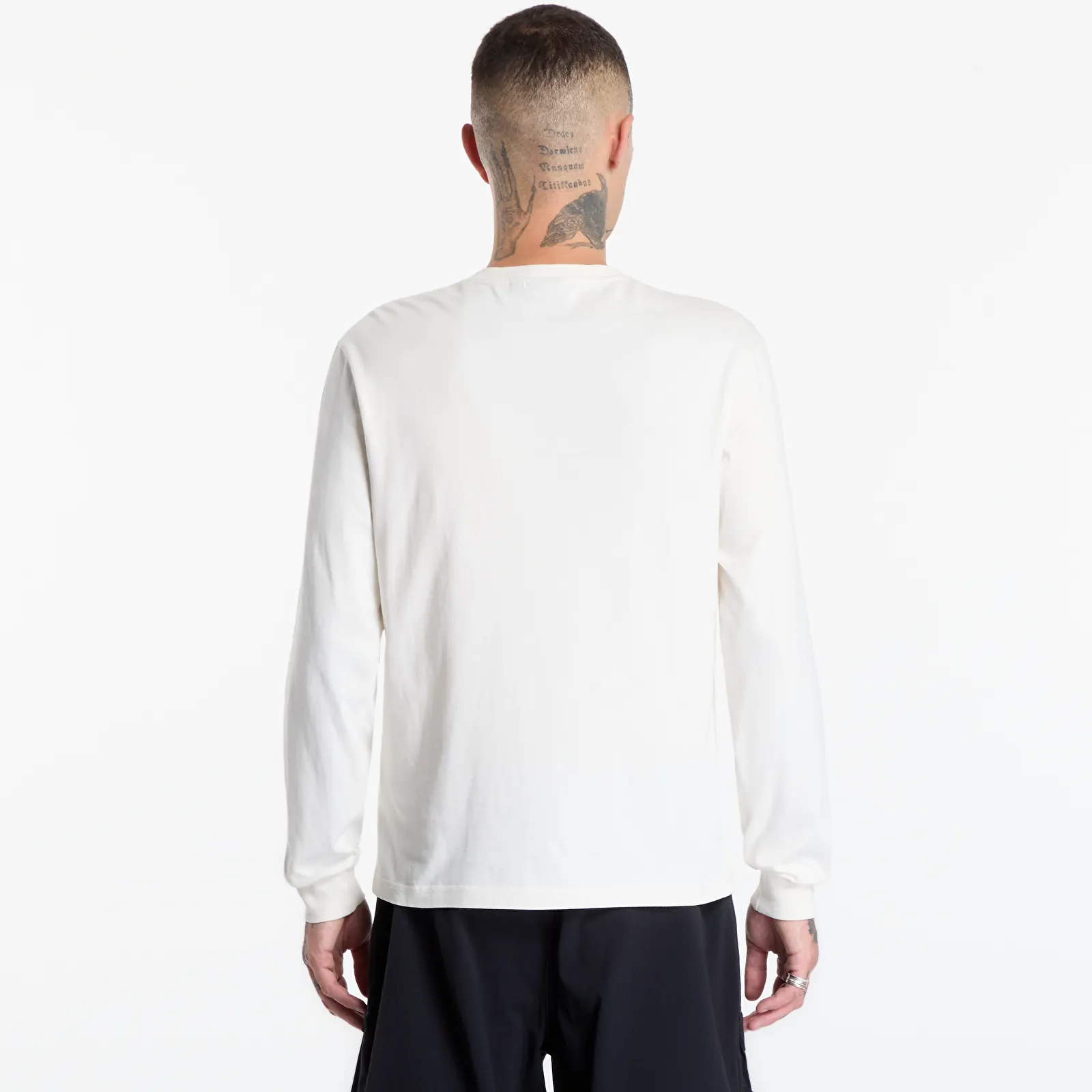Camisetas de hombre Napapijri S-Tee Long-Sleeve White Whisper