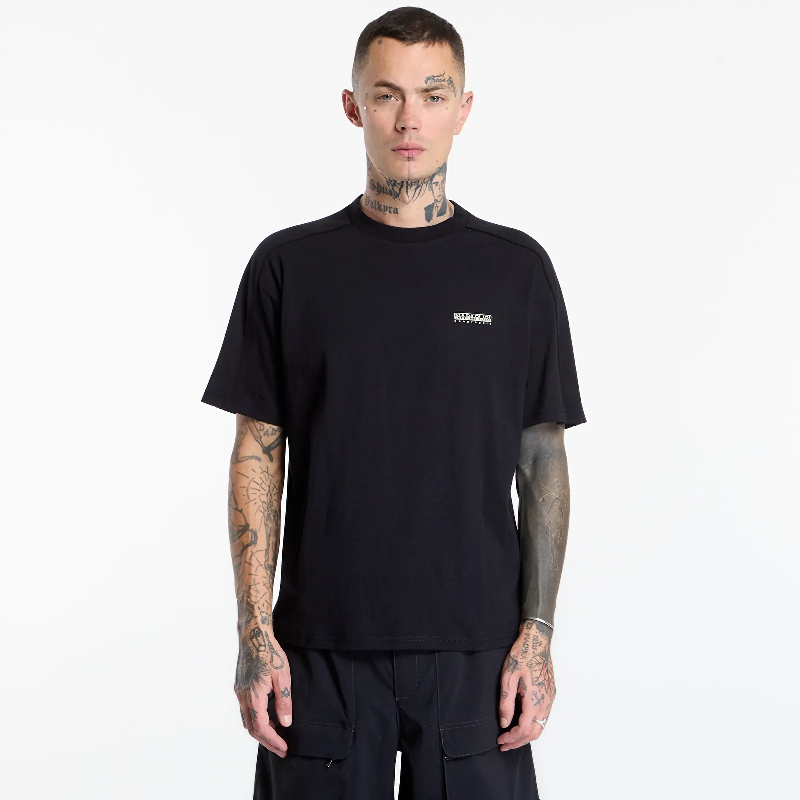 Men's T-shirts Napapijri S-Teza Short-Sleeve Black Beauty