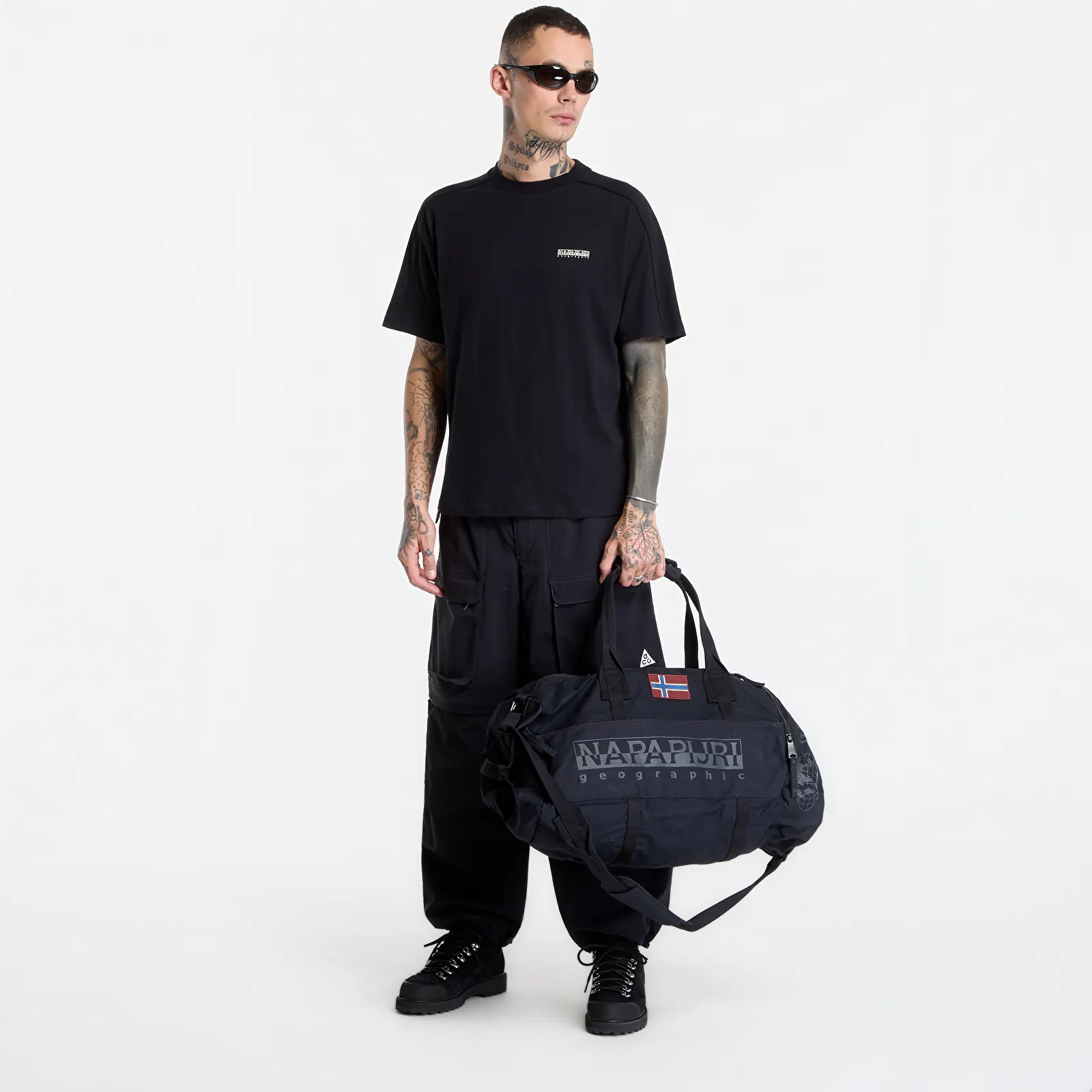 Men's T-shirts Napapijri S-Teza Short-Sleeve Black Beauty