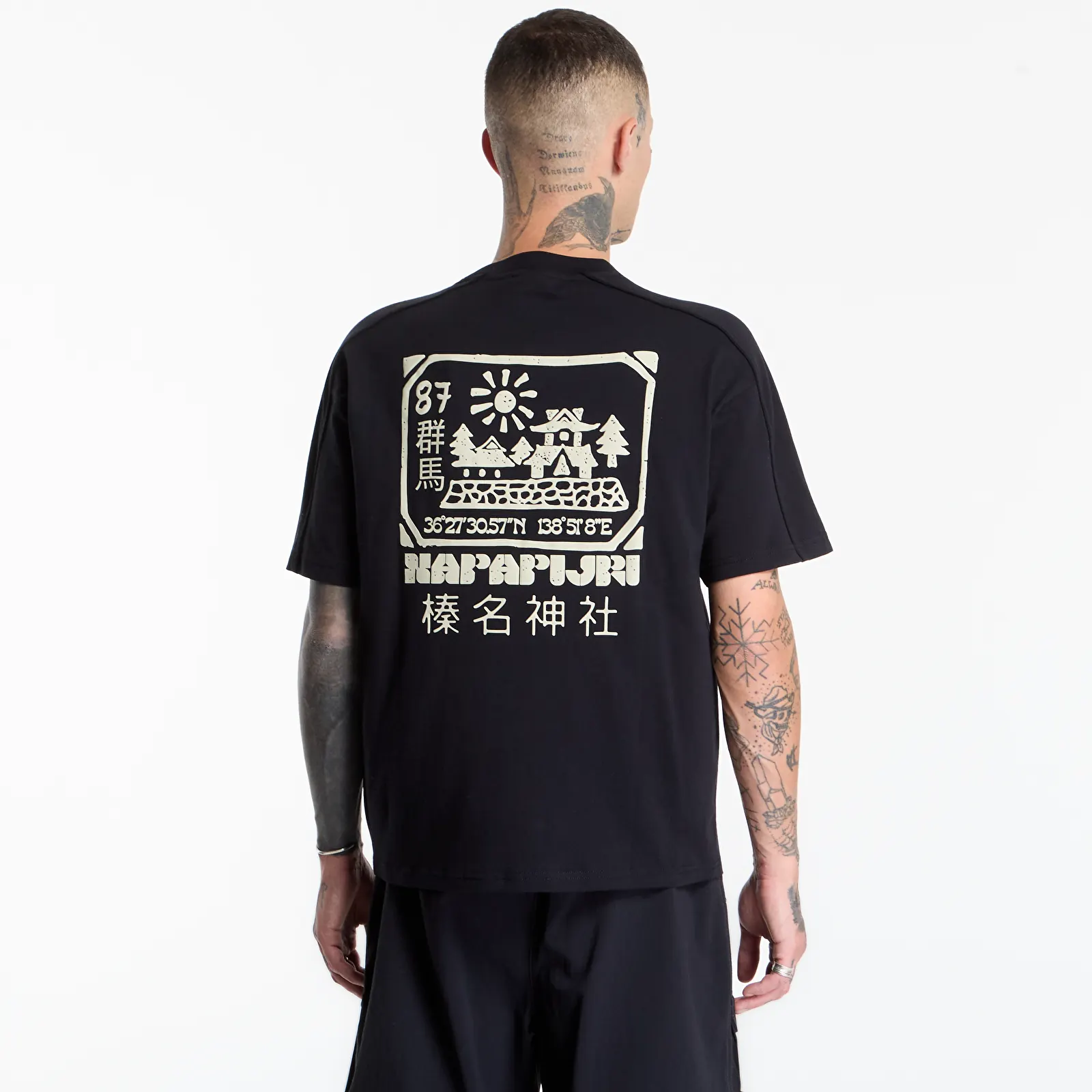 Men's T-shirts Napapijri S-Teza Short-Sleeve Black Beauty