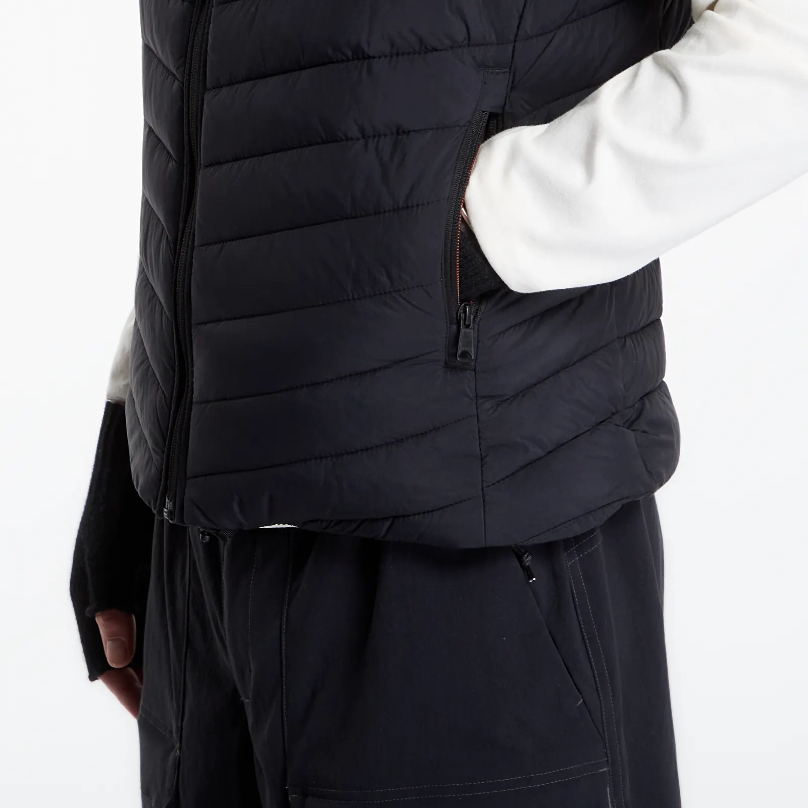 Gilets homme Napapijri A-Lapaz Vest Black Lapaz