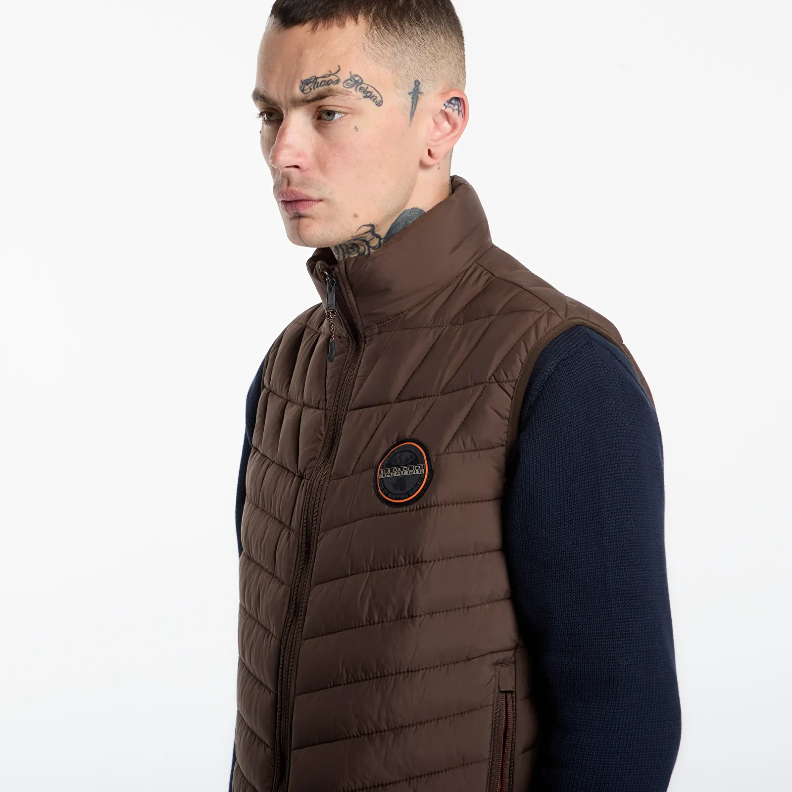 Men's vests Napapijri A-Lapaz Vest Demitasse
