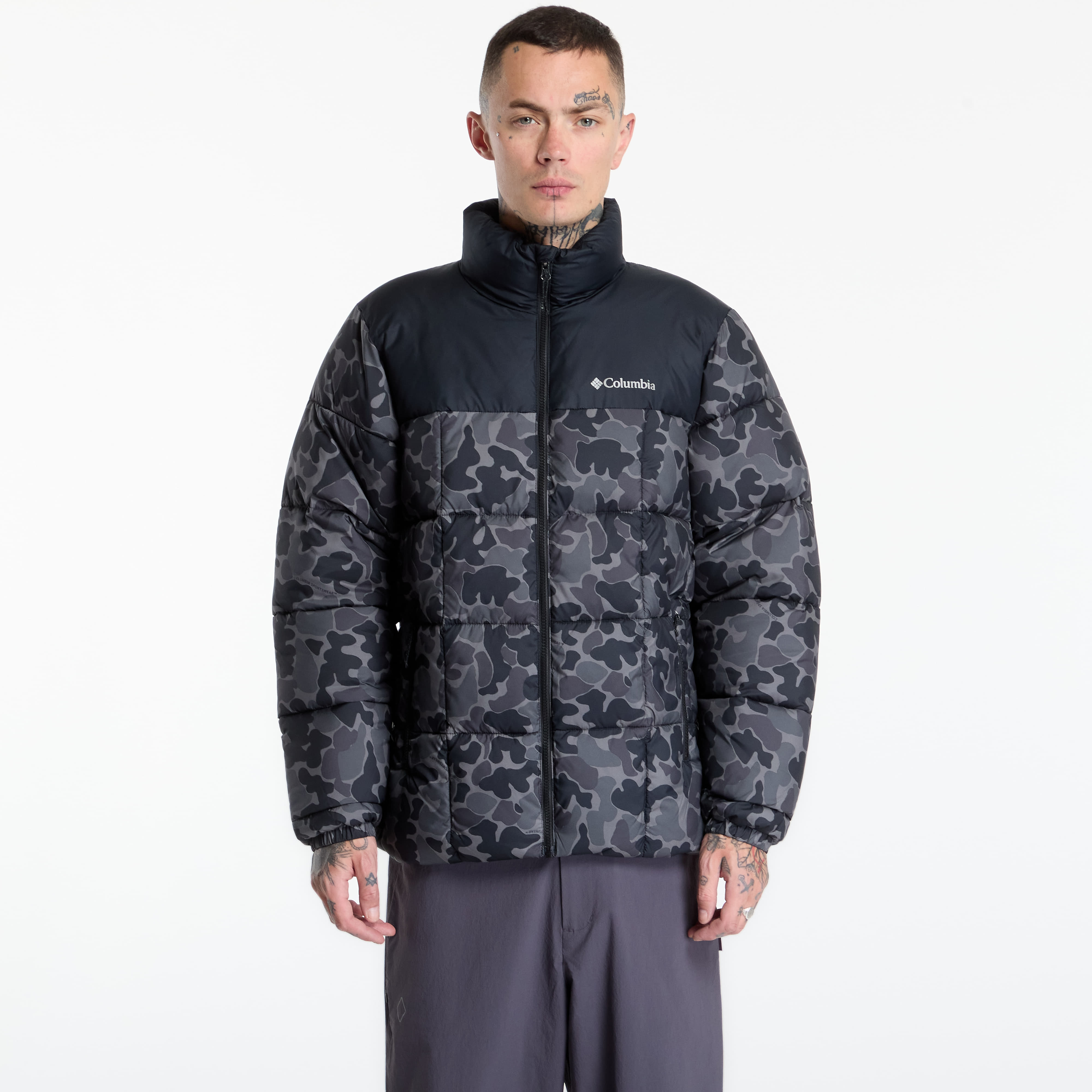Яке Columbia Puffect™ IV Printed Jacket Black Puzzle Camo, Black L