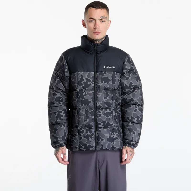 Jakke Columbia Puffect™ IV Printed Jacket Black Puzzle Camo, Black