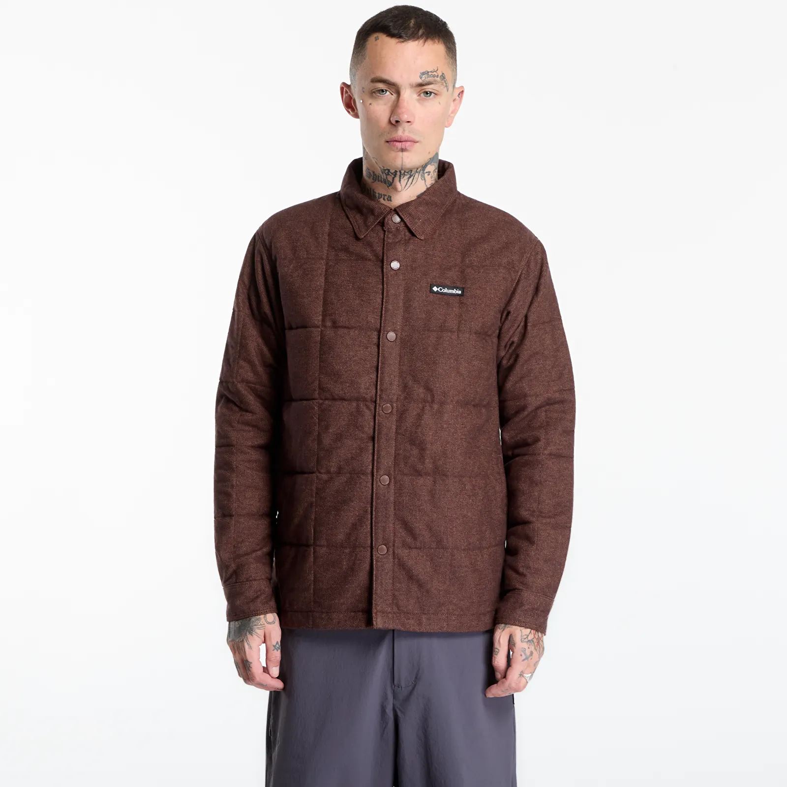 Herrenjacken Columbia Landroamer™ II Quilted Shirt Jacket Tobacco