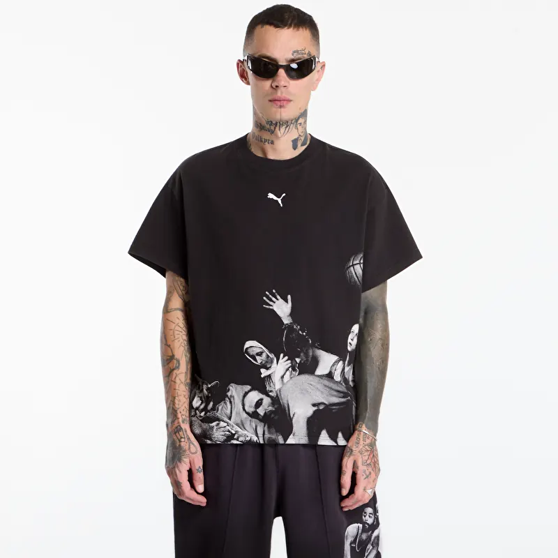 Tričko Puma Memory Lane Tee Ii Puma Black