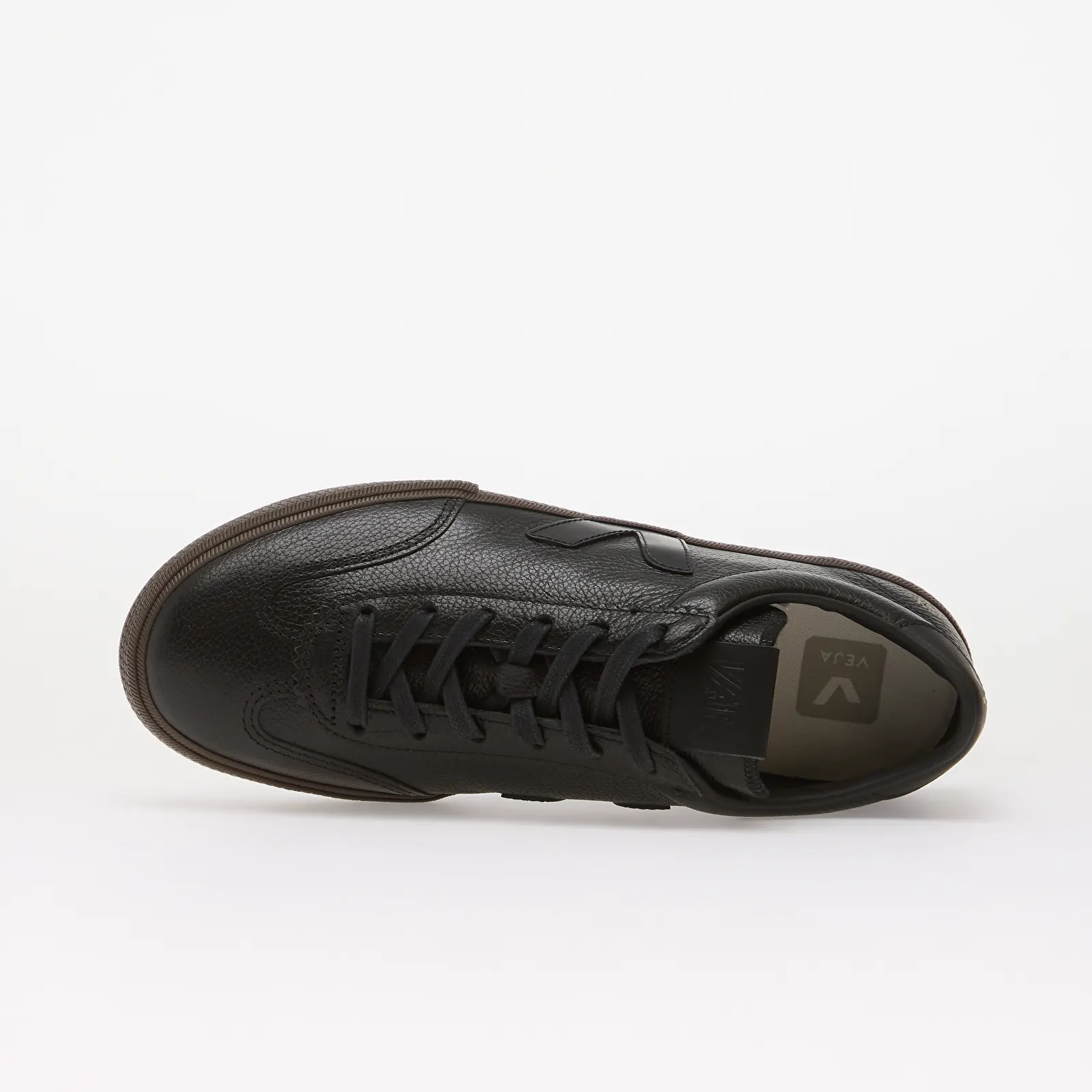 Miesten lenkkarit ja kengät Veja Volley Signature Grained Oiled Leath Black/ Eagle
