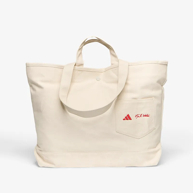 Geantă adidas x Tyrrell Winston Tote Bag Wonder White/ Black