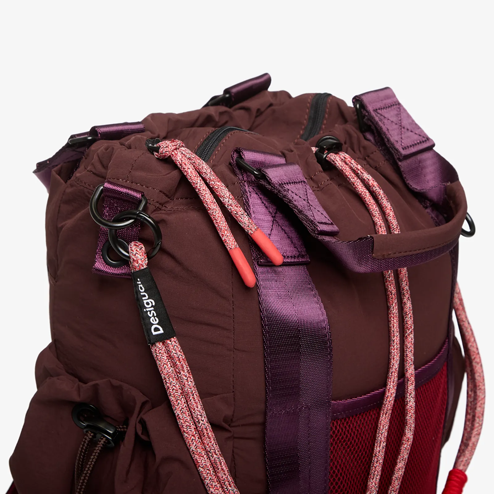 Kuprinės Desigual Tannith Globe Backpack Red