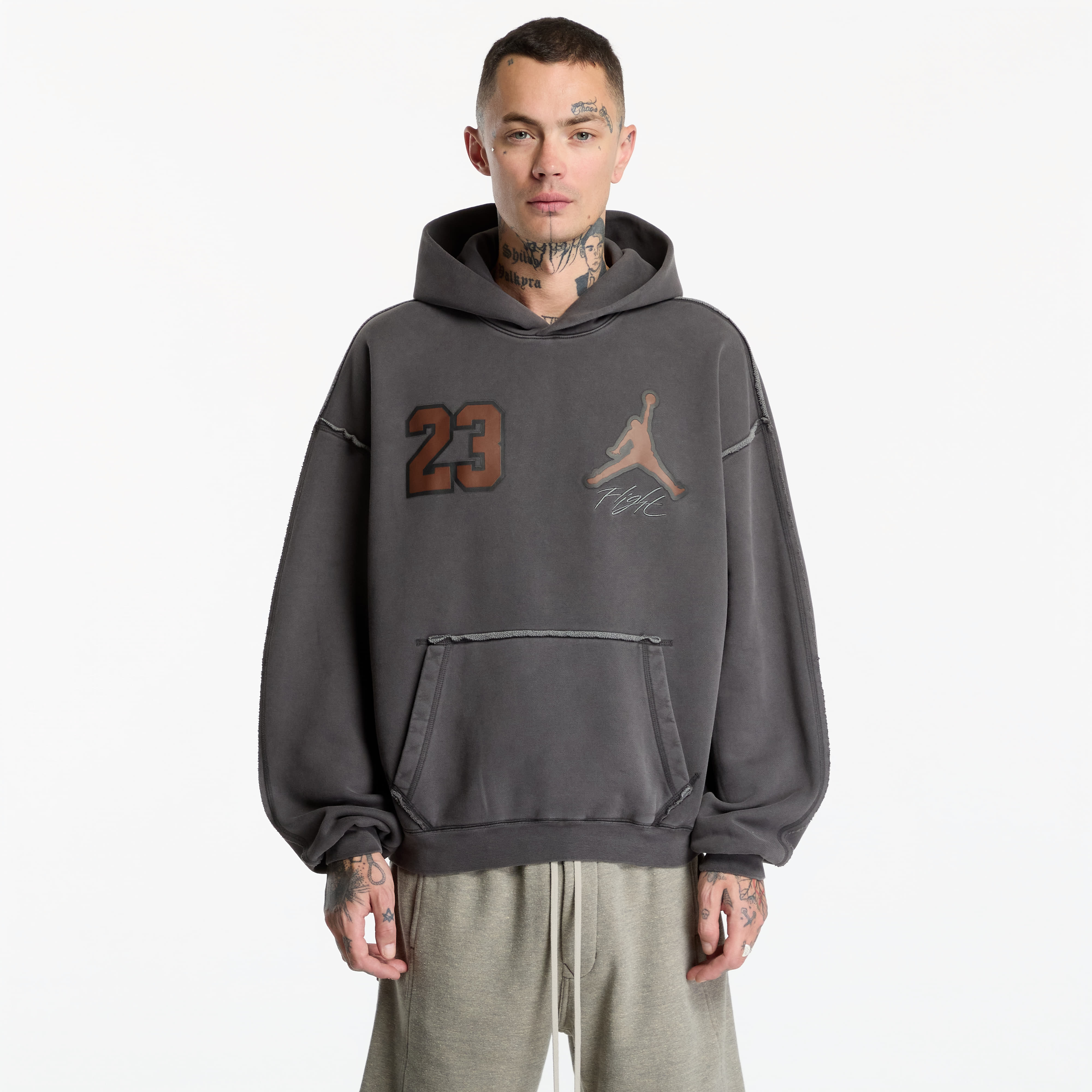Суитшърт Jordan Flight LDN Men's Fleece Pullover Top Black L