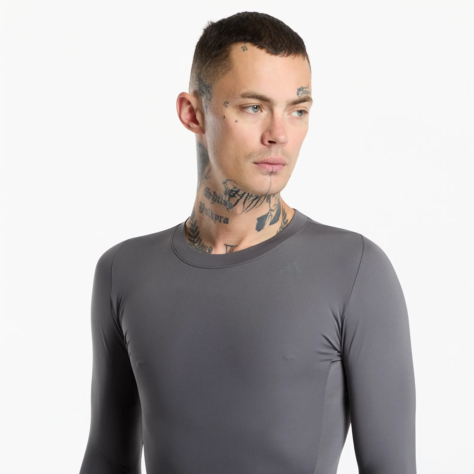 Moške majice  adidas x entire studios Techfit Training Long sleeve Granite